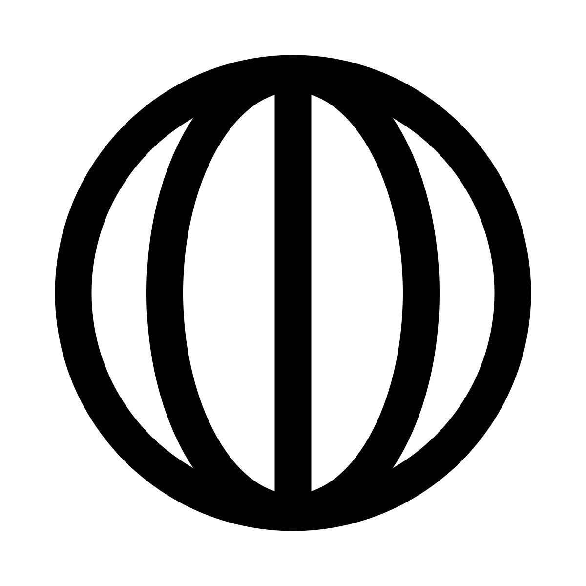 glyph neue style 经度 icon