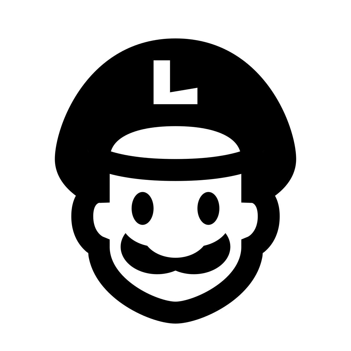 glyph neue style luigi icon