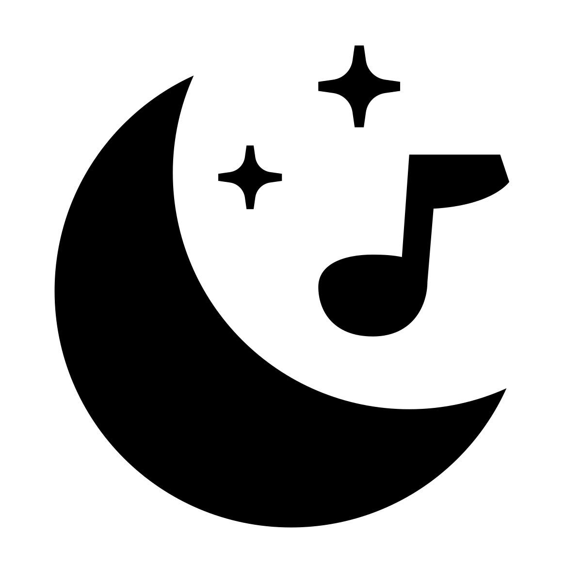 glyph neue style lullaby icon