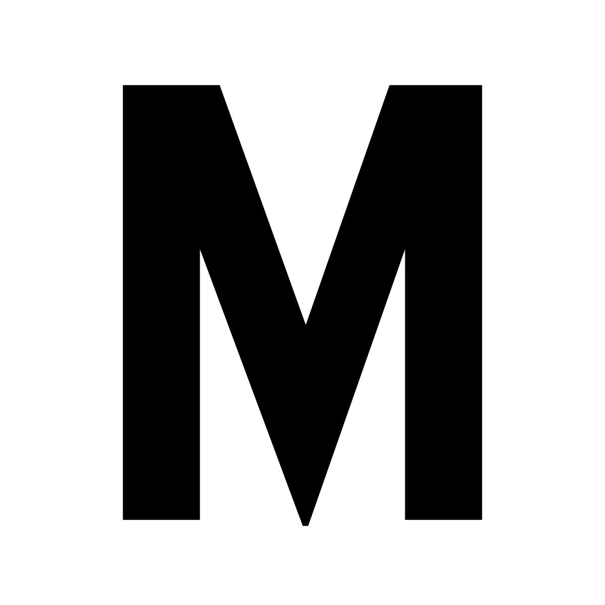 glyph neue style m icon