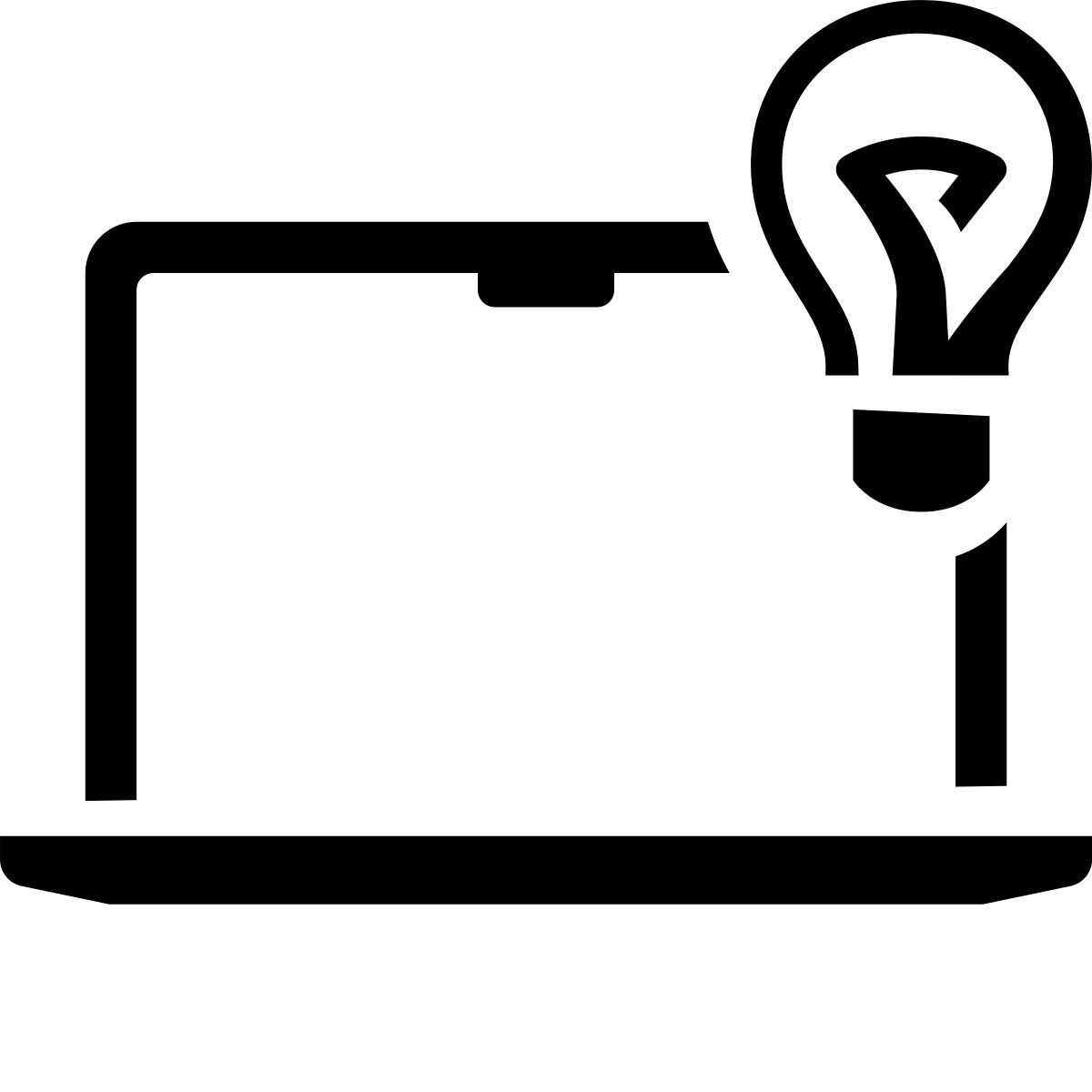 glyph neue style macbook idea icon