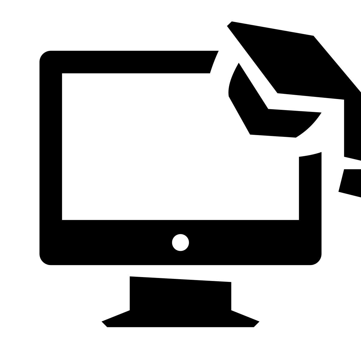 glyph neue style machine learning icon