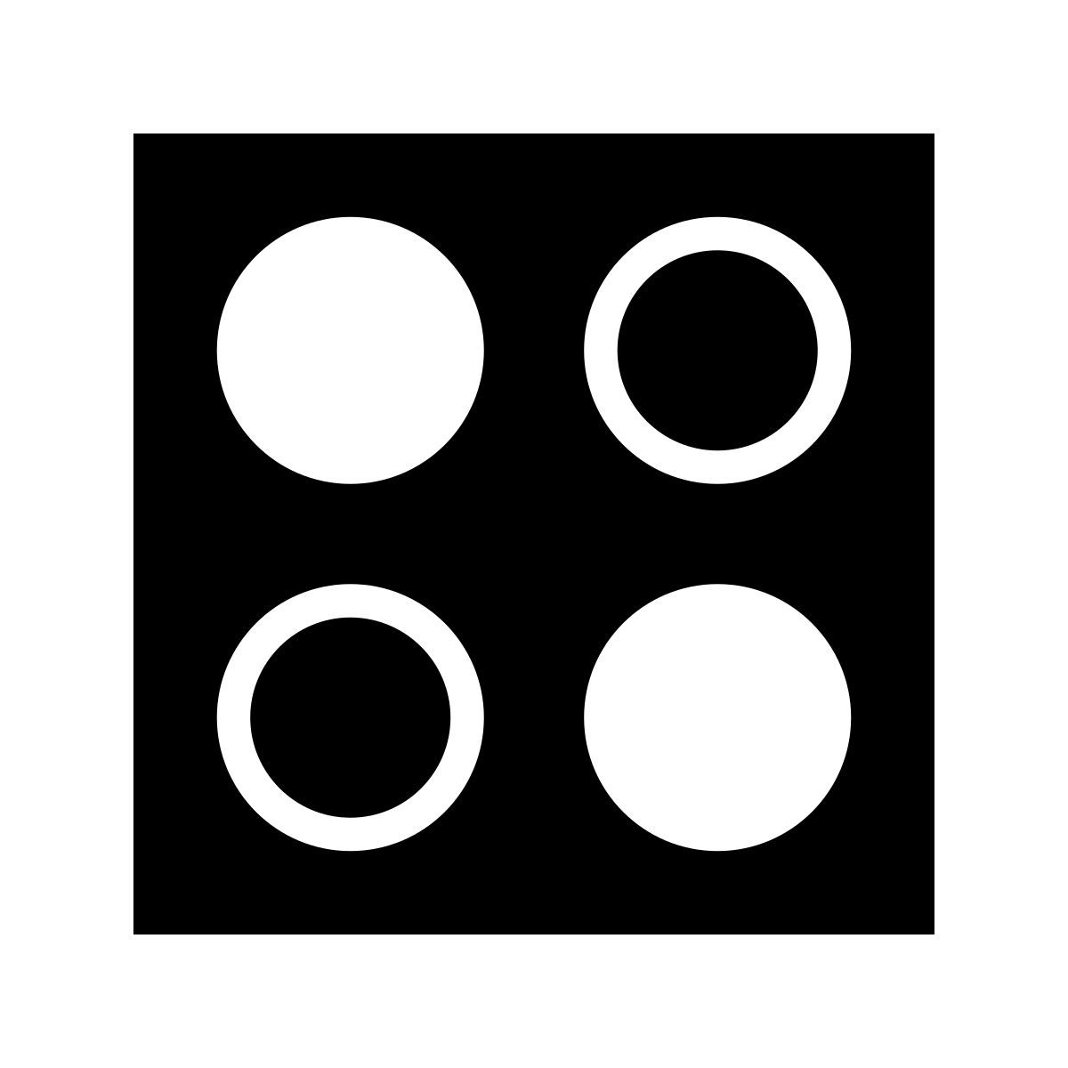 glyph neue style maquiagem icon