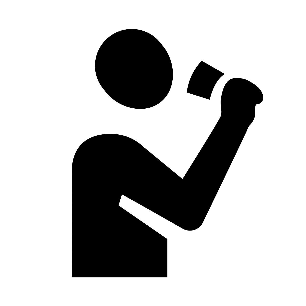 glyph neue style 飲みもの icon