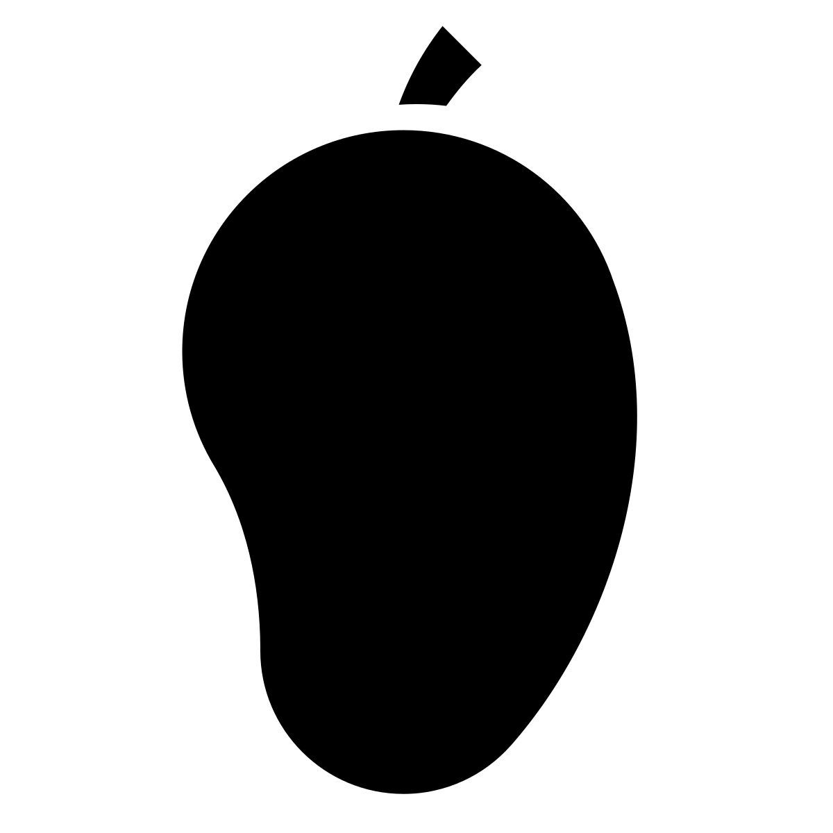 glyph neue style mango icon