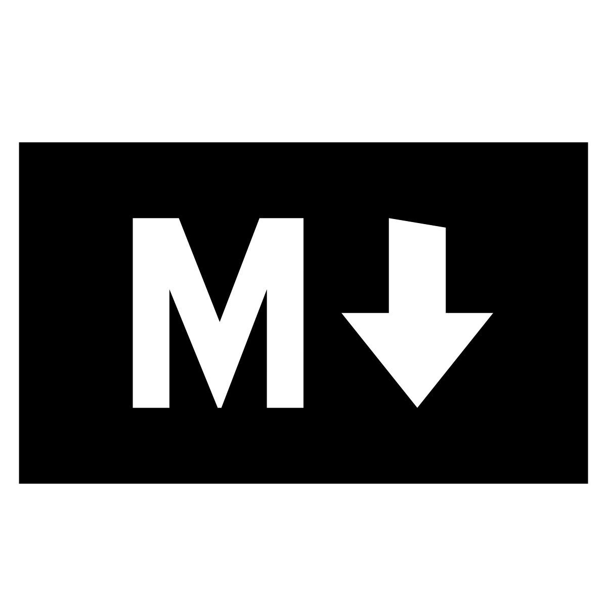 glyph neue style markdown icon