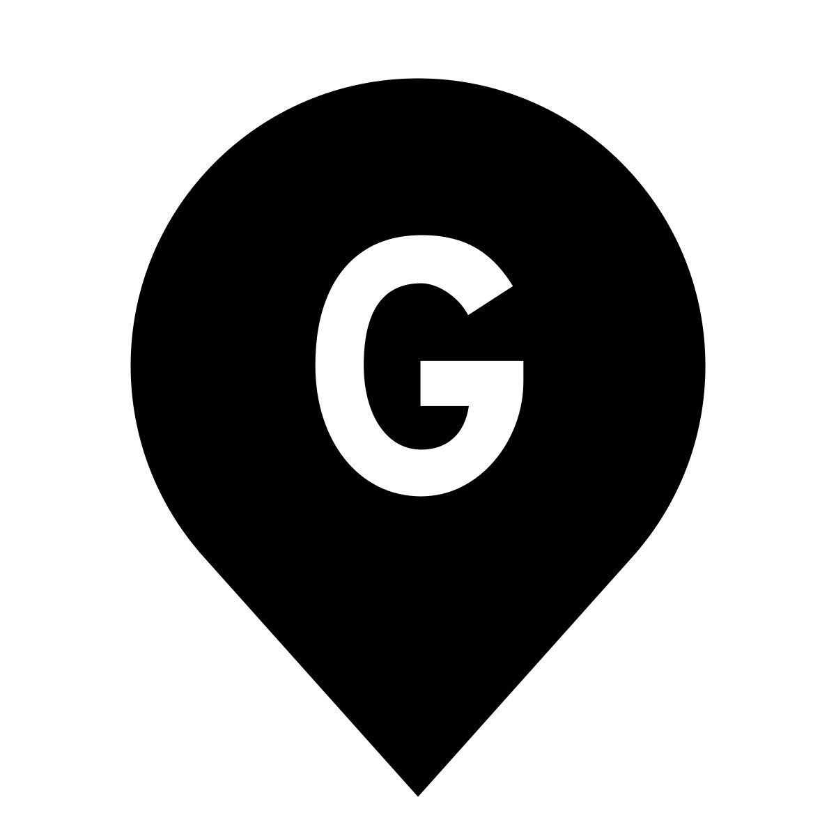 glyph neue style g icon