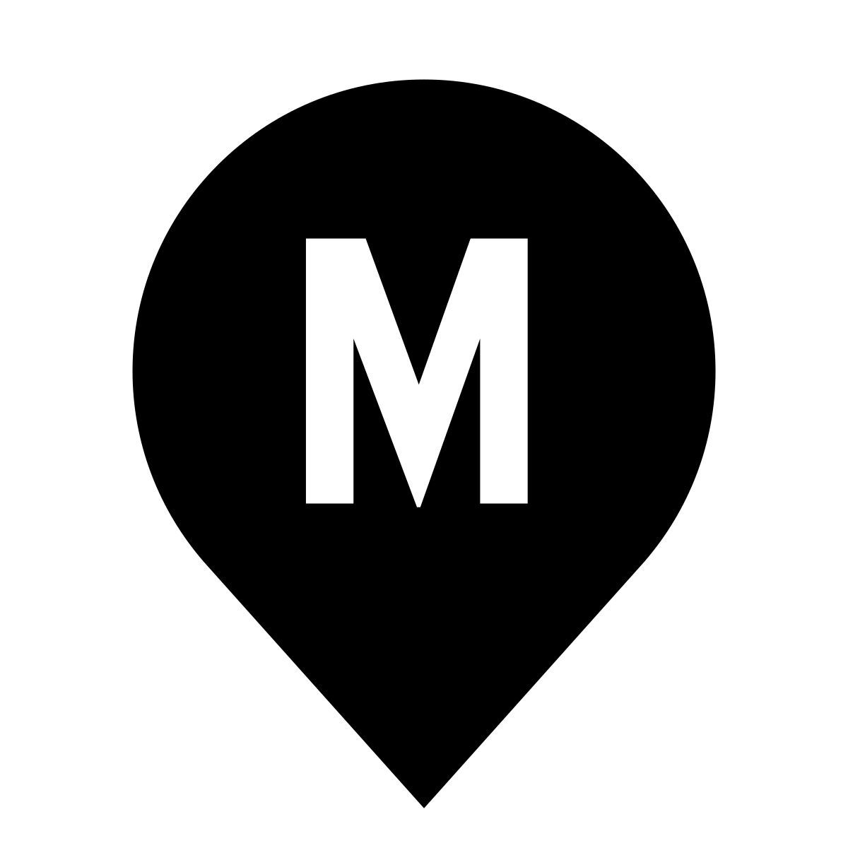 glyph neue style m icon