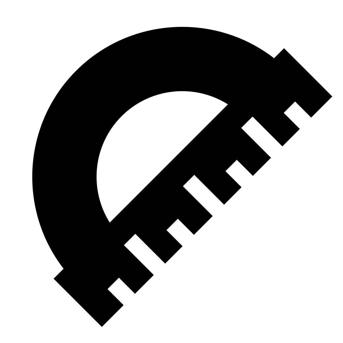 glyph neue style grados icon