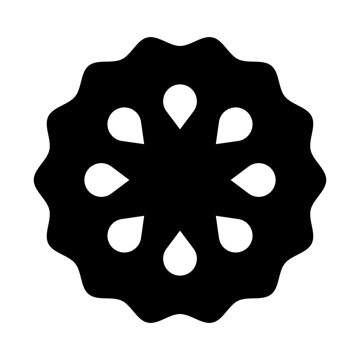 glyph neue style веселый пирог icon
