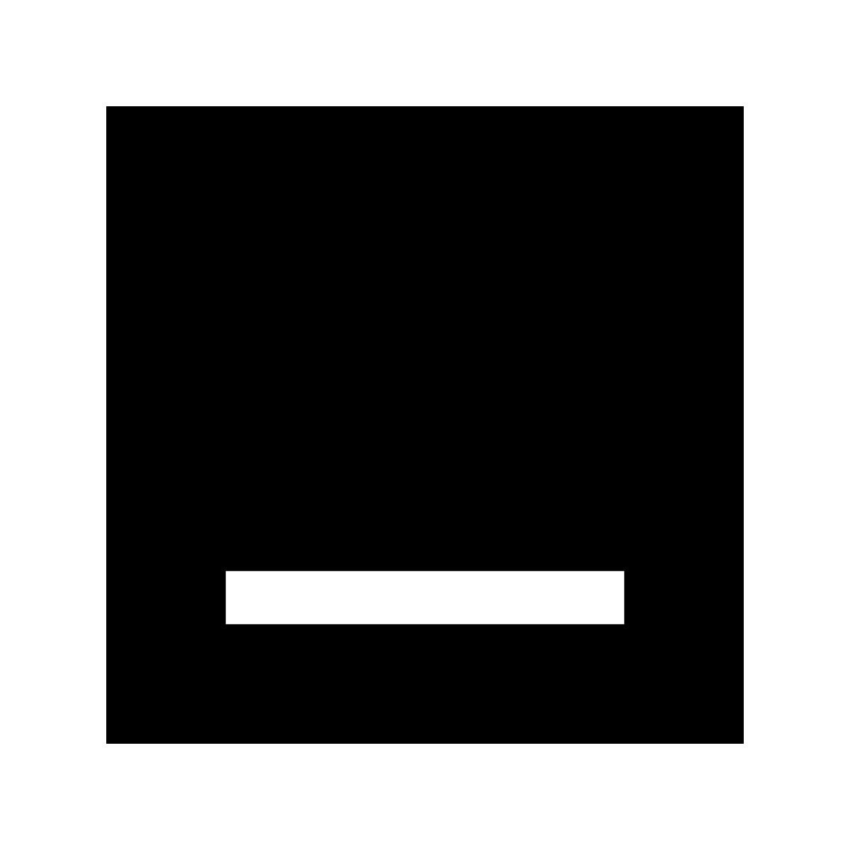 glyph neue style réduire la fenêtre icon