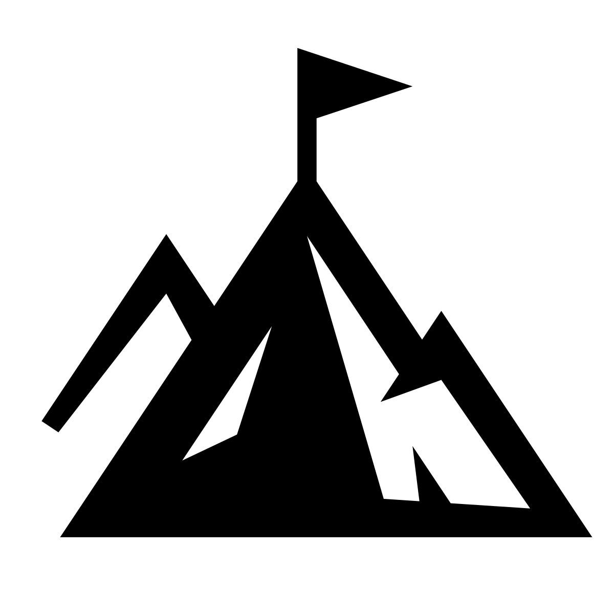 glyph neue style 会社の使命 icon