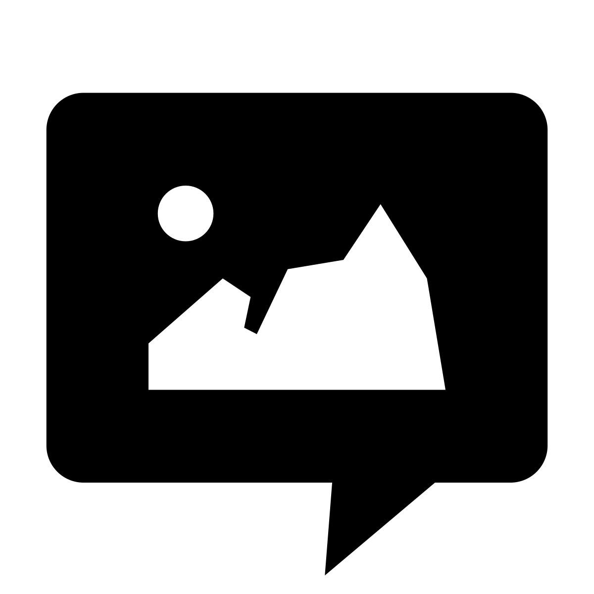 glyph neue style mms icon