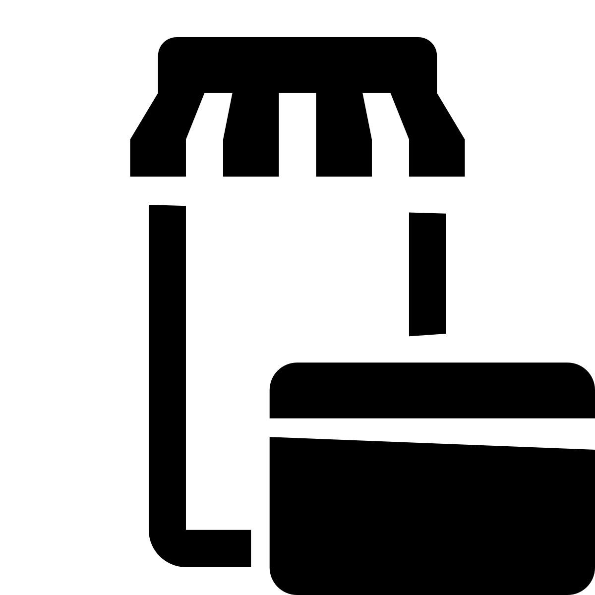 glyph neue style 온라인 결제 icon