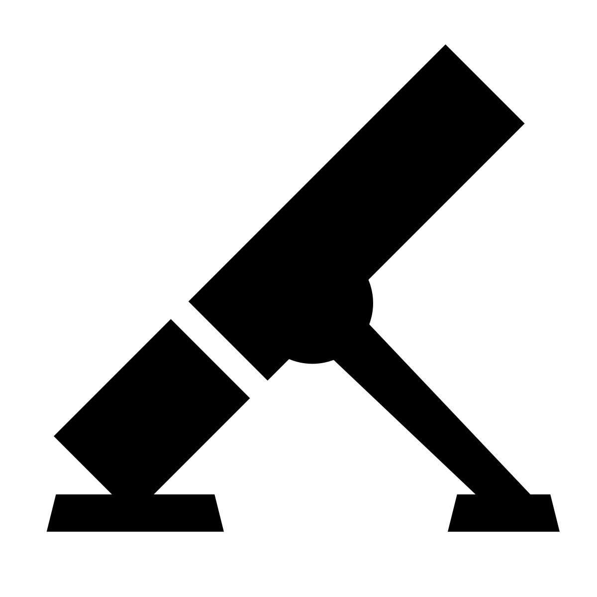 glyph neue style morteiro icon