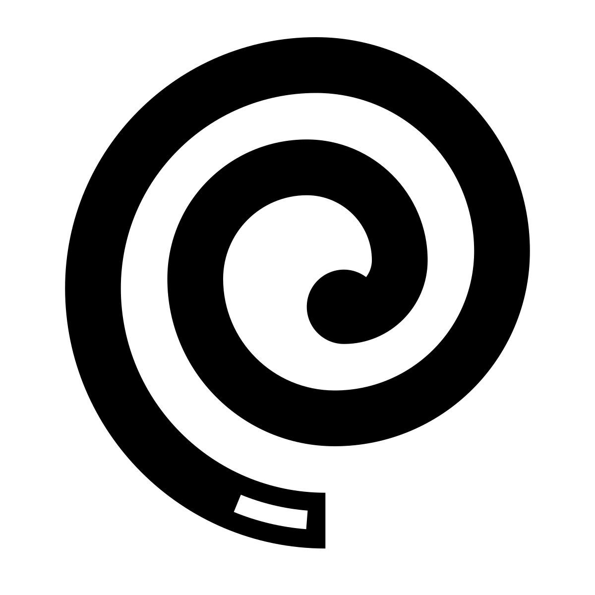 glyph neue style mosquito coil icon
