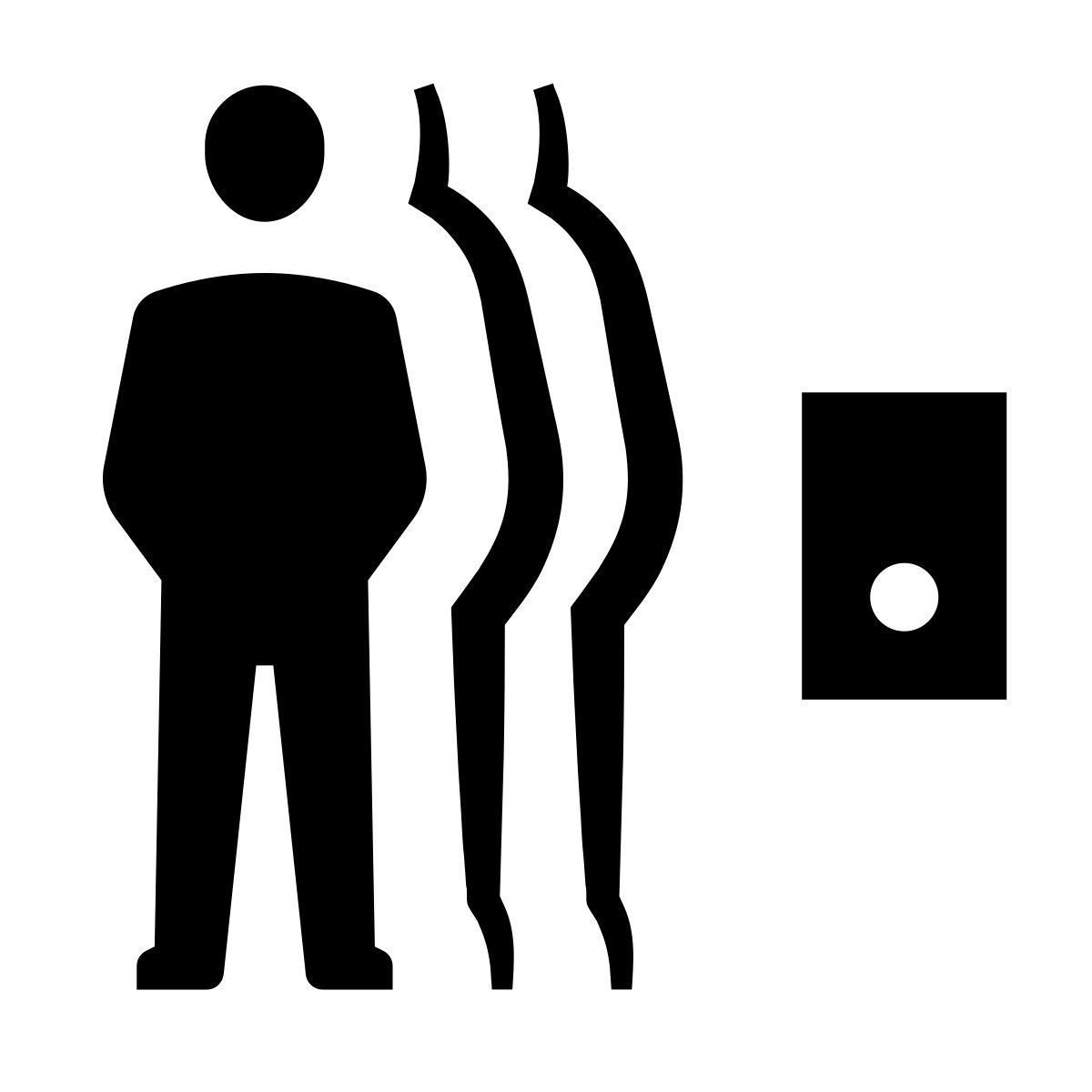 glyph neue style 모션 감지기 icon