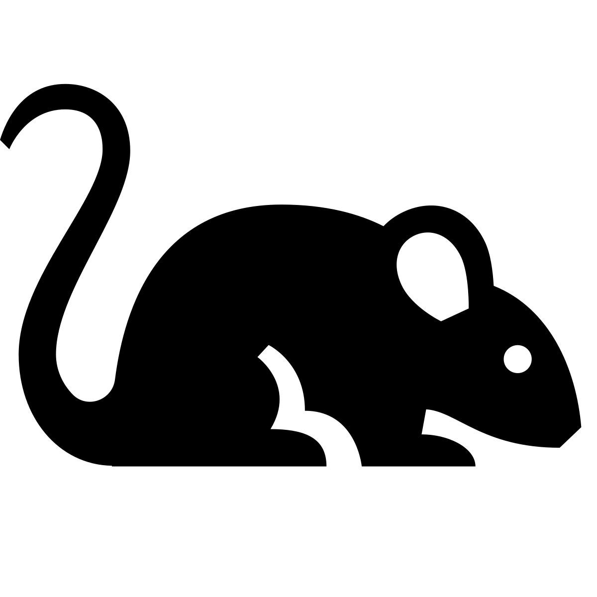 glyph neue style animale del topo icon