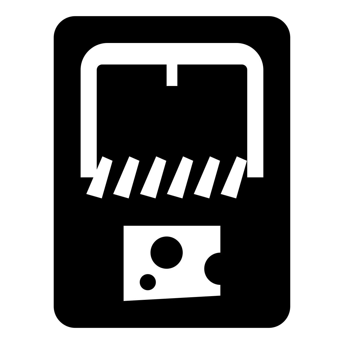 glyph neue style piège à souris icon