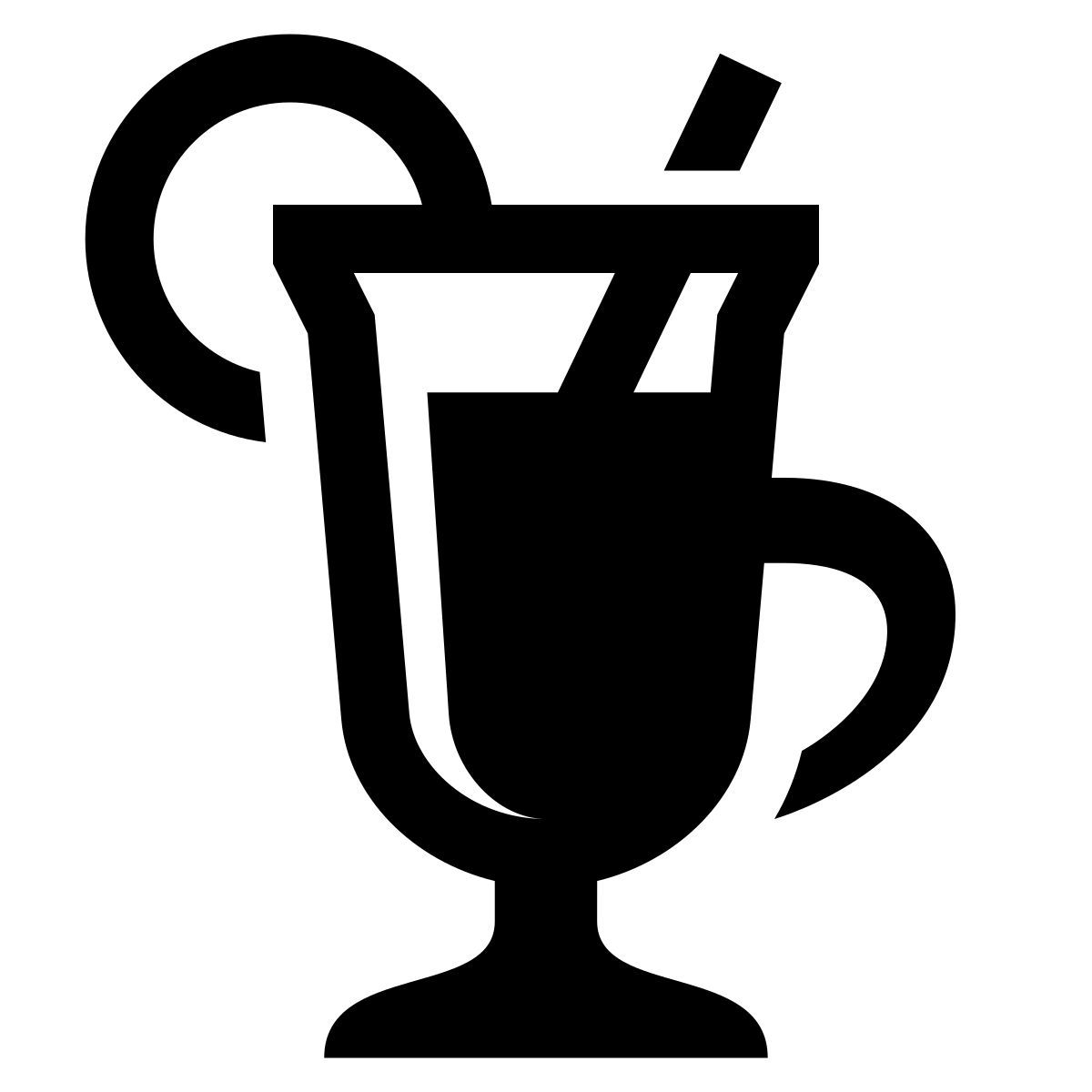 glyph neue style mulled wine icon