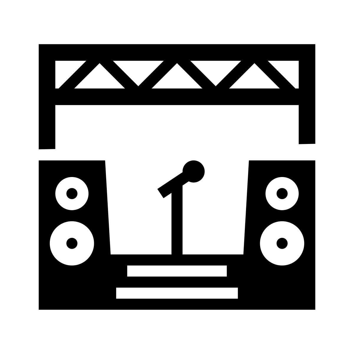 glyph neue style festival icon