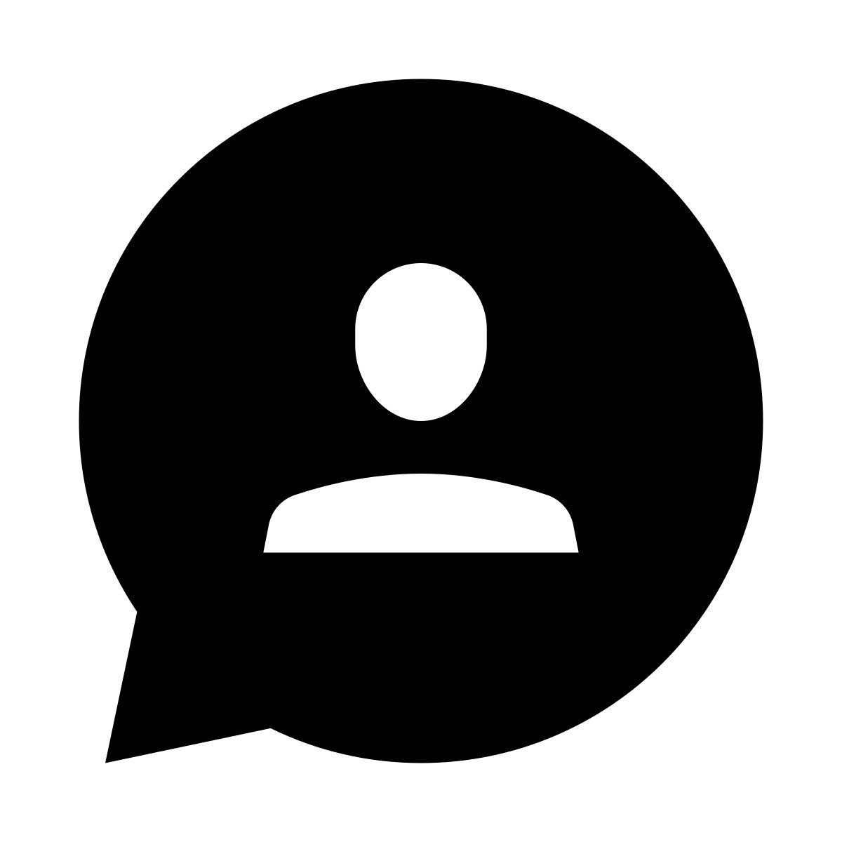 glyph neue style new topic icon