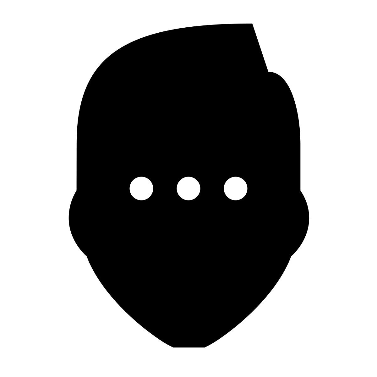 glyph neue style нейтральное решение icon