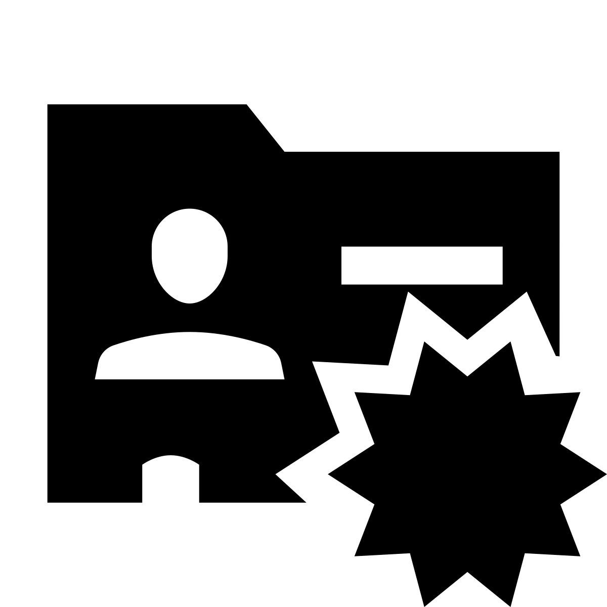 glyph neue style new contact icon