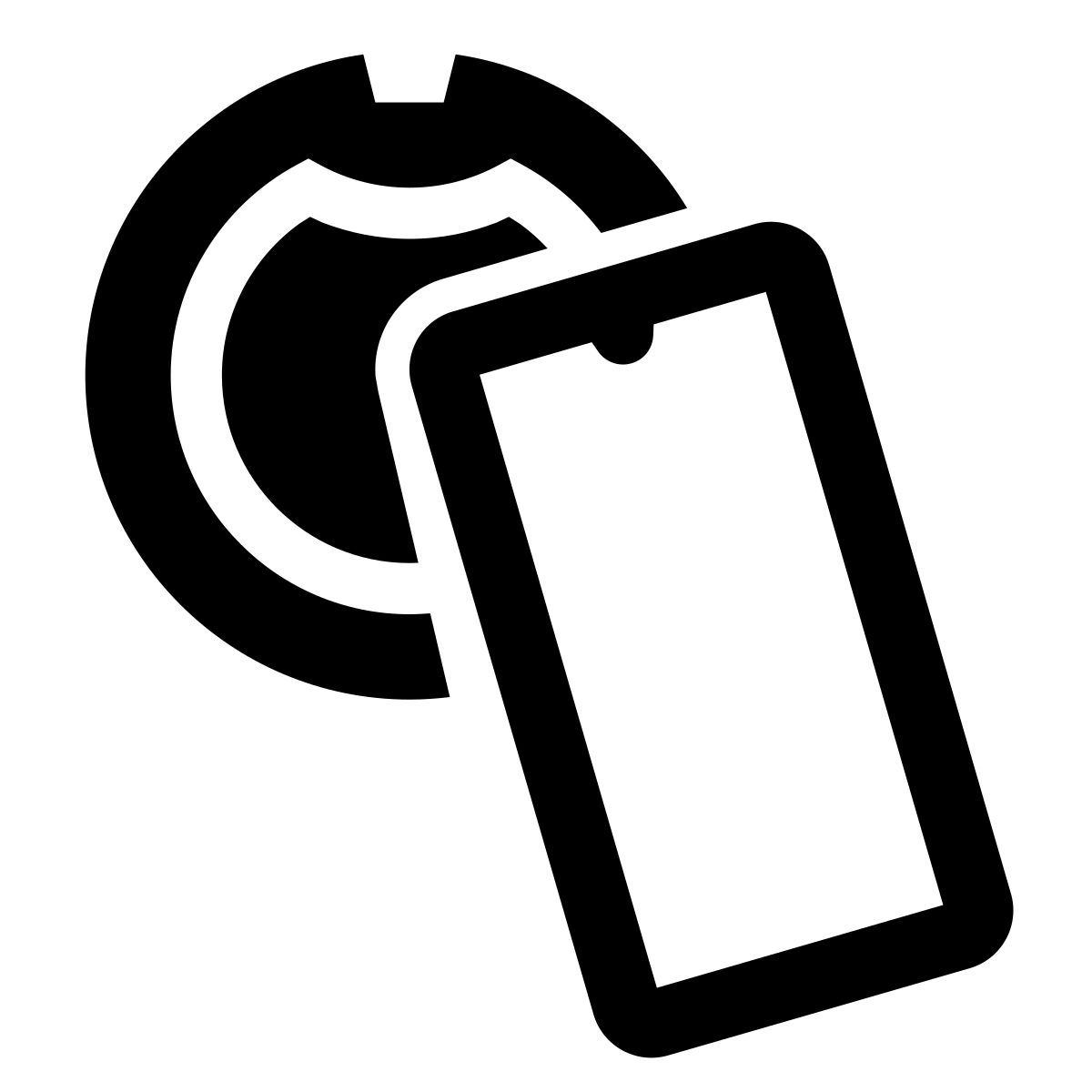 glyph neue style круглая nfc метка icon
