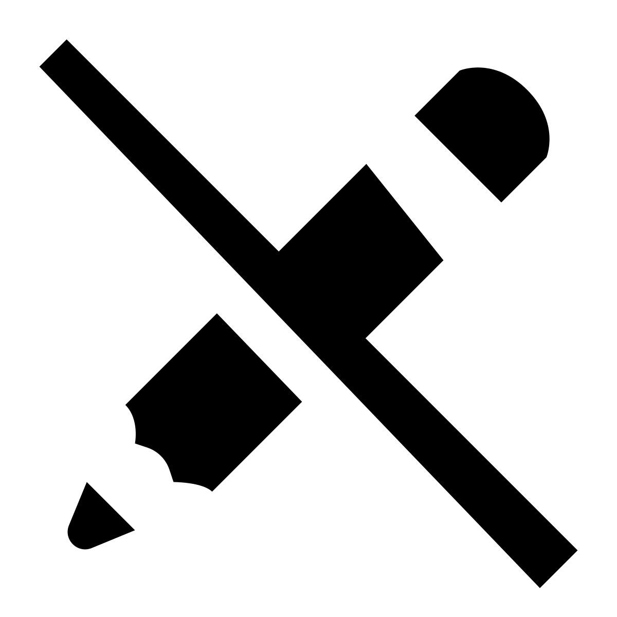 glyph neue style no edit icon