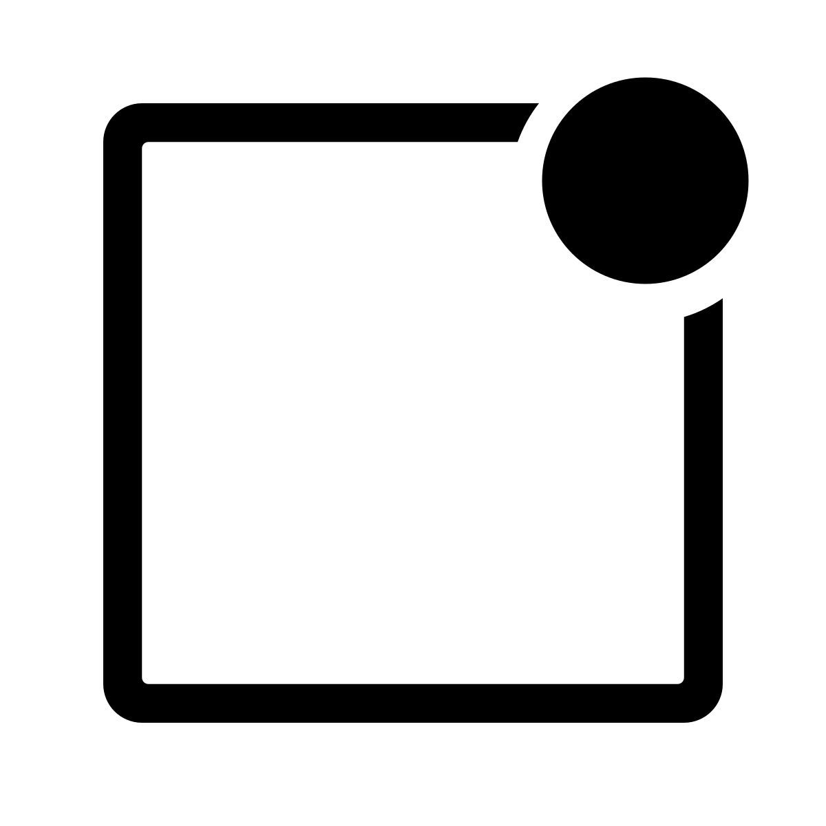 glyph neue style notification center icon
