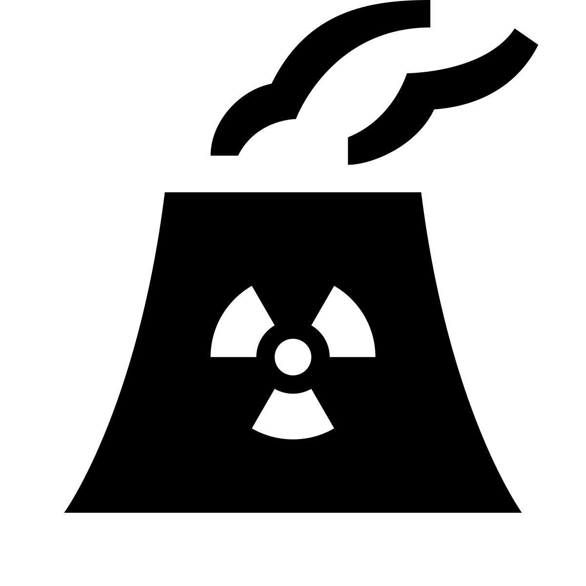 glyph neue style centrale nucleare icon