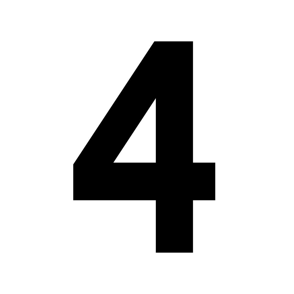 glyph neue style numéro 4 icon