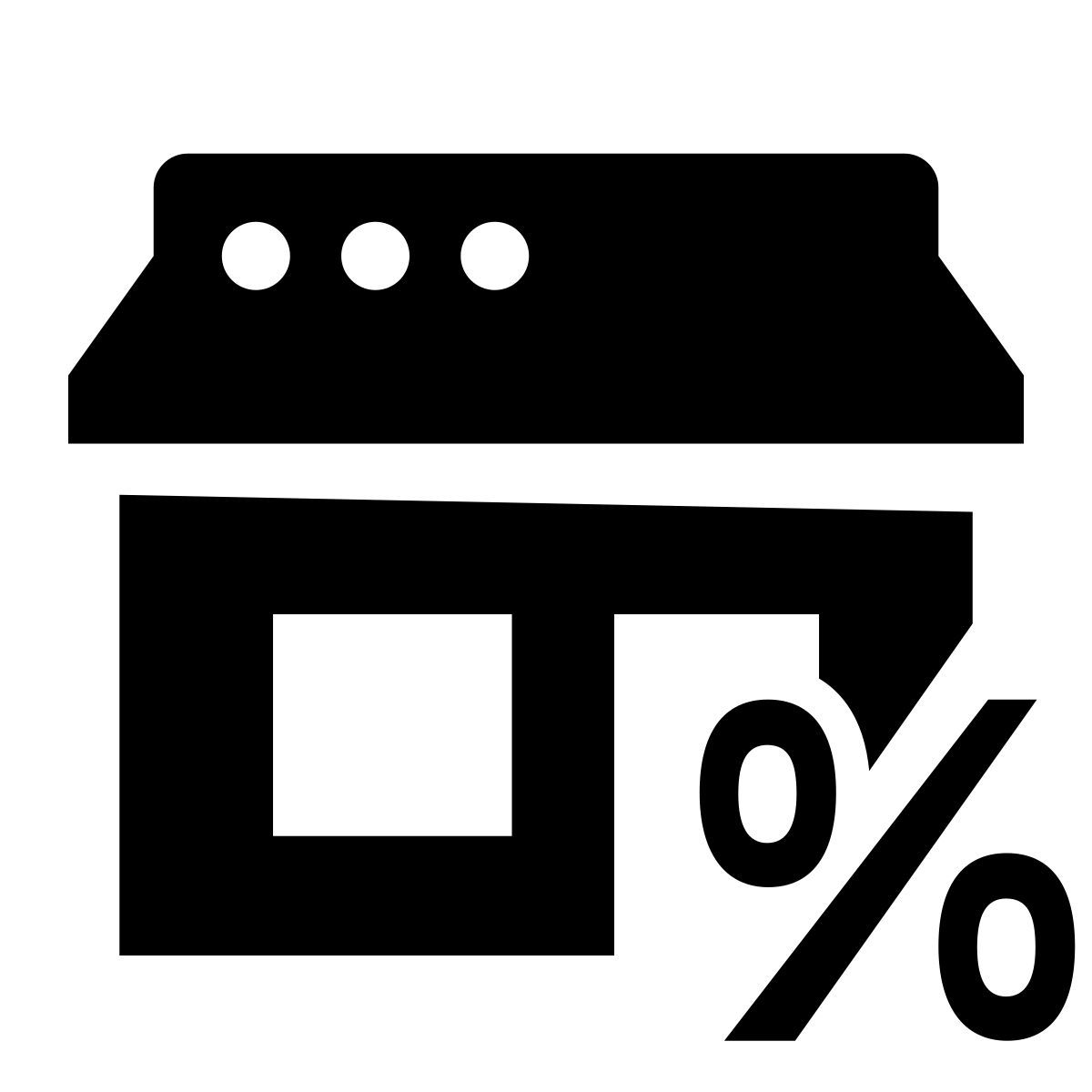 glyph neue style online shop sale icon