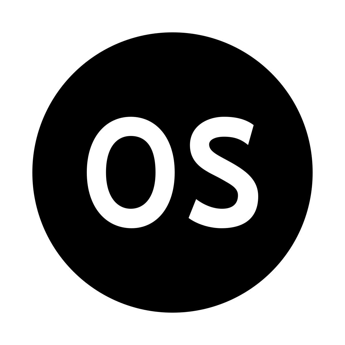 glyph neue style sistema operacional icon