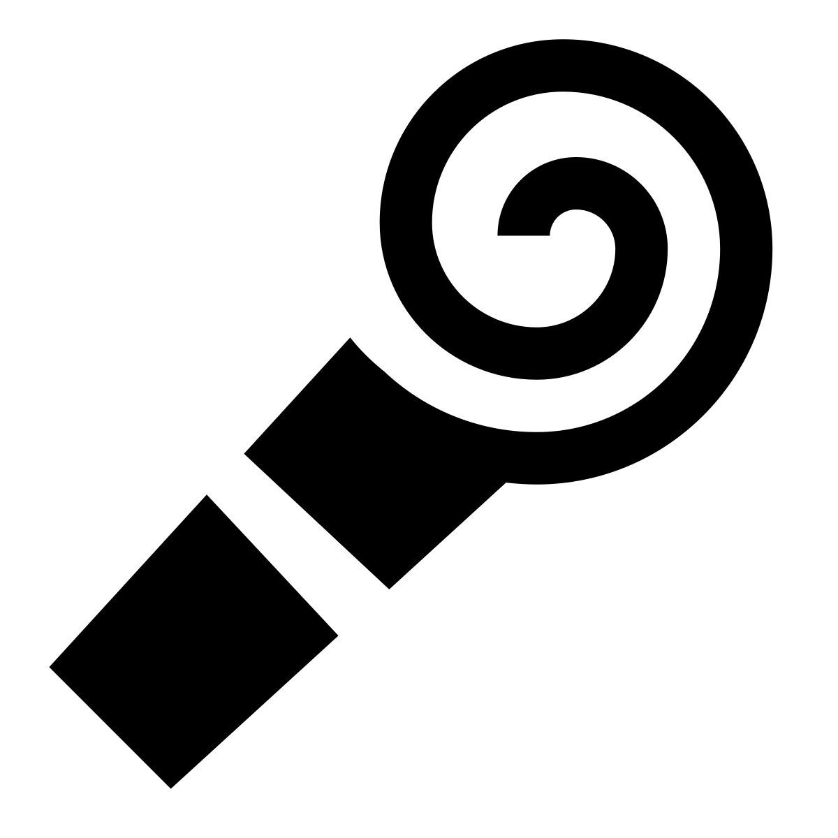 glyph neue style apito do partido icon