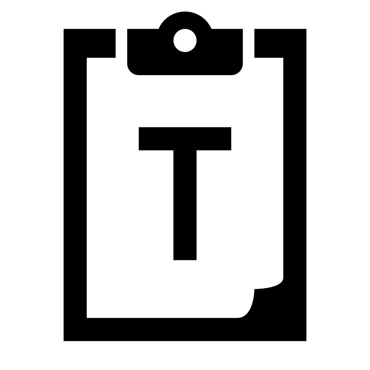 glyph neue style incolla come testo icon