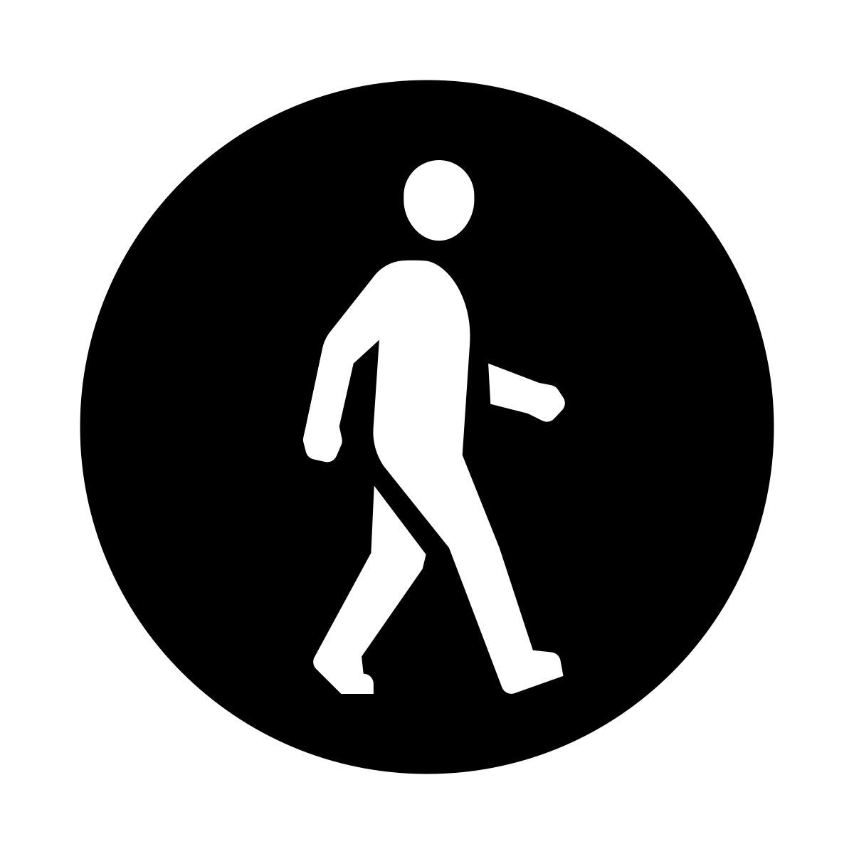 glyph neue style 行人 icon