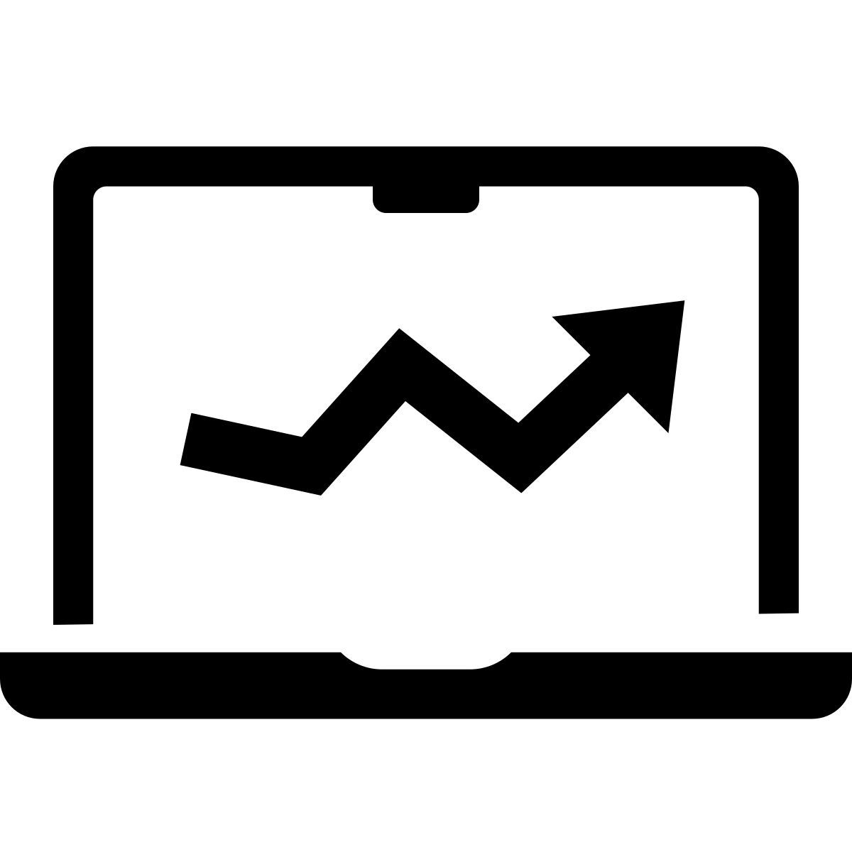 glyph neue style macbook de performance icon