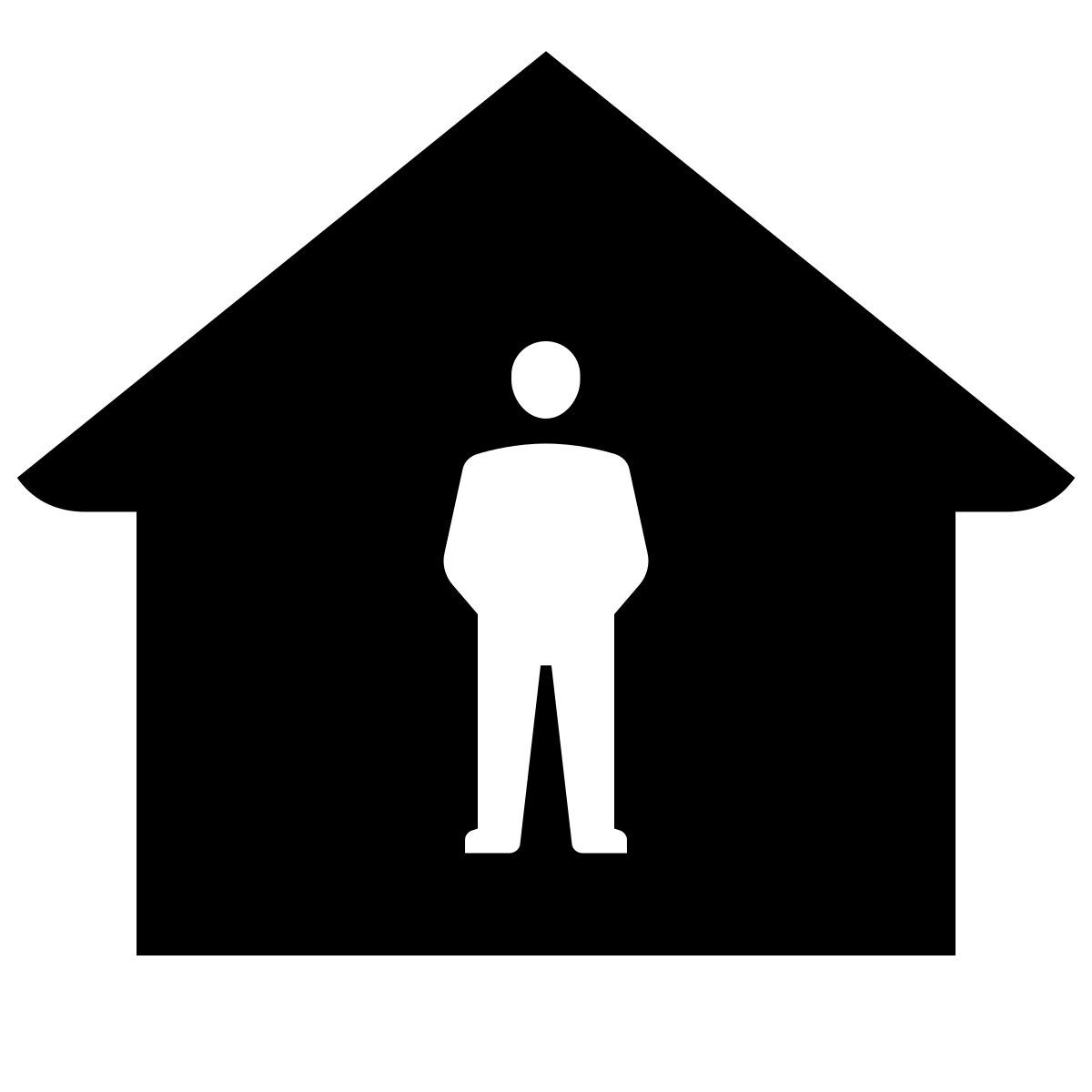 glyph neue style persona a casa icon