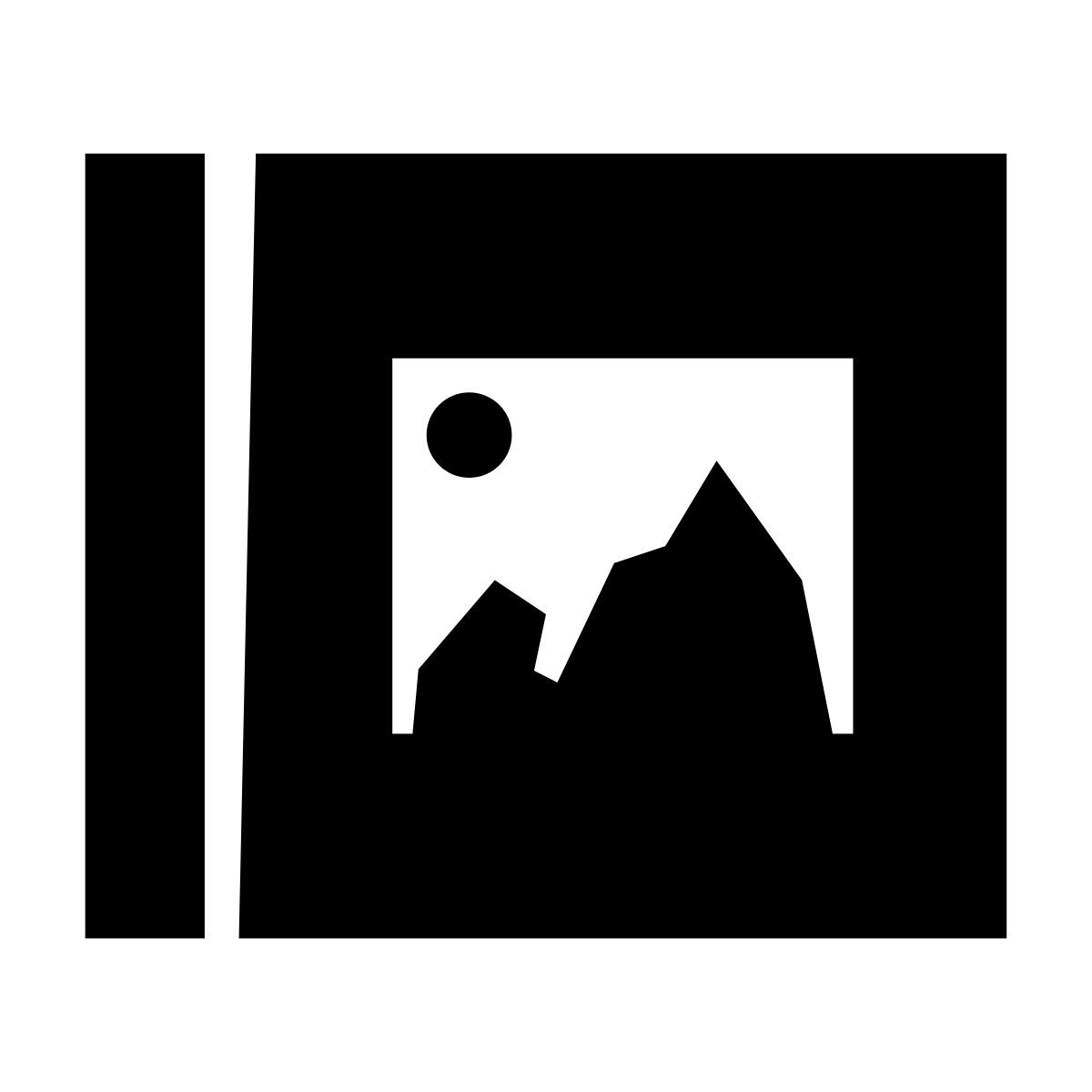 glyph neue style album de fotos icon
