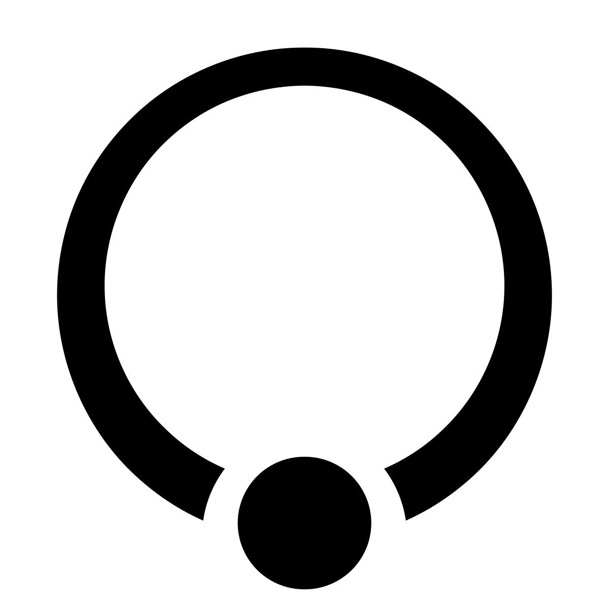 glyph neue style 冲孔 icon