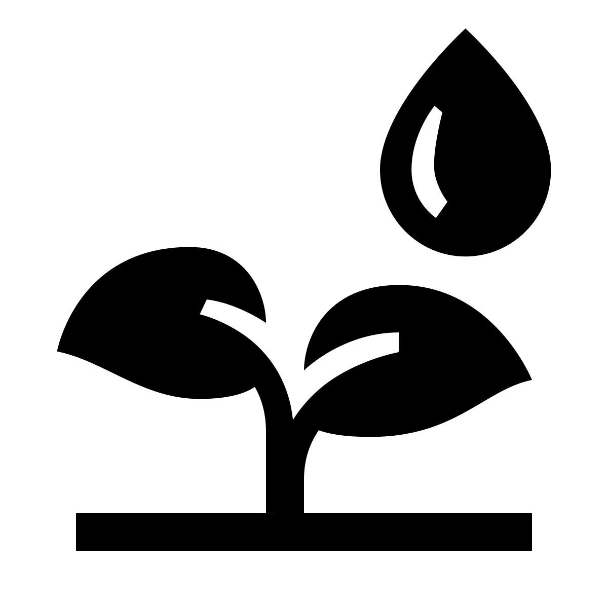 glyph neue style irrigation icon