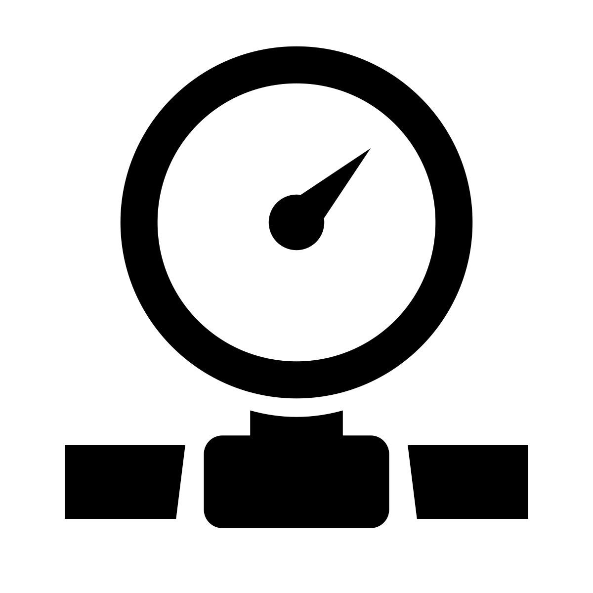 glyph neue style pressione icon