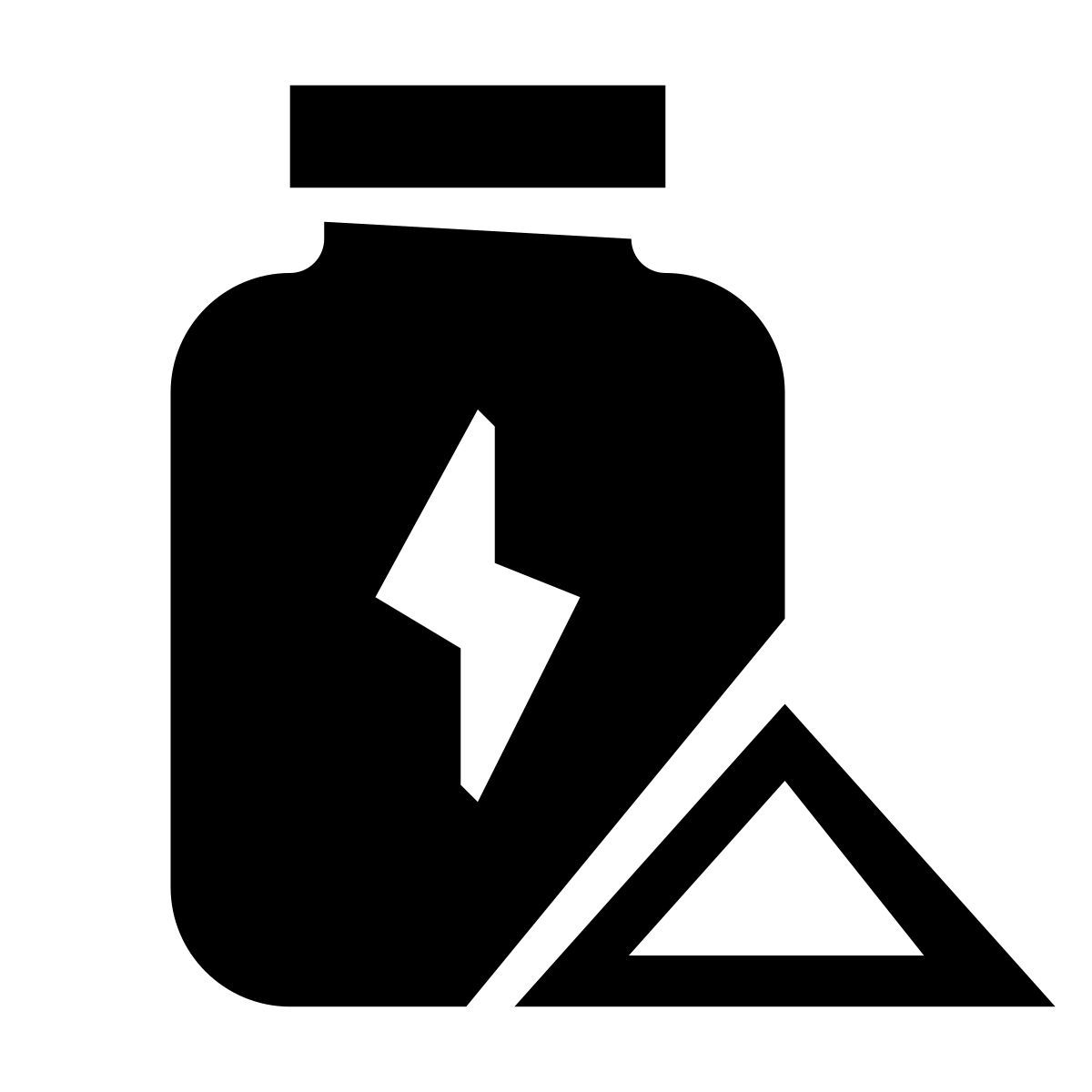 glyph neue style supplemento proteico icon