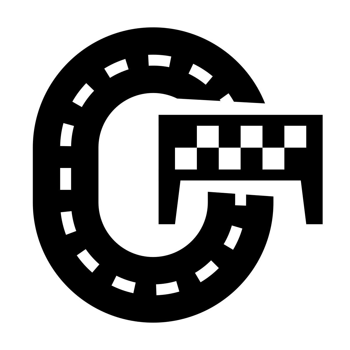 glyph neue style 레이싱 랩 icon
