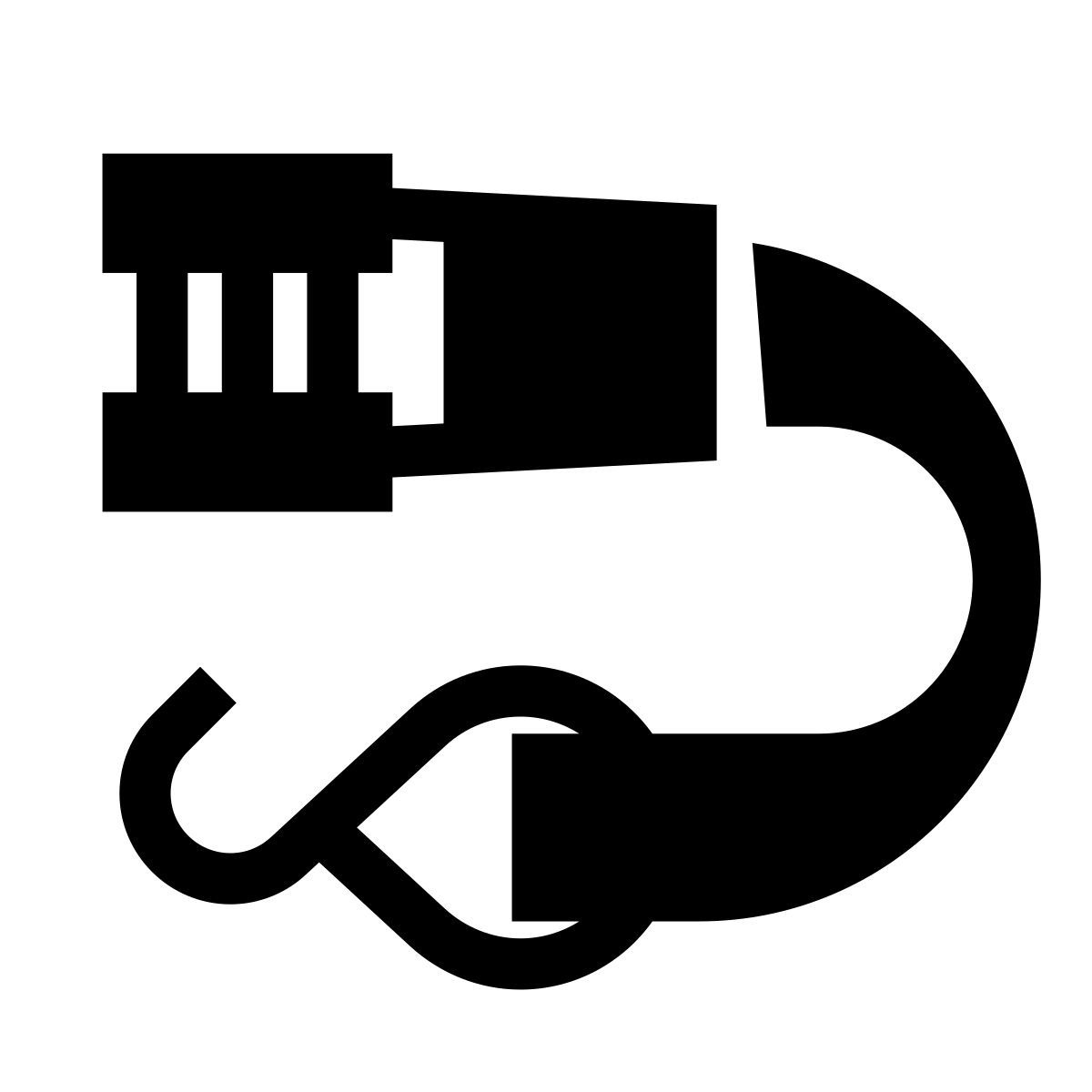 glyph neue style cierre icon