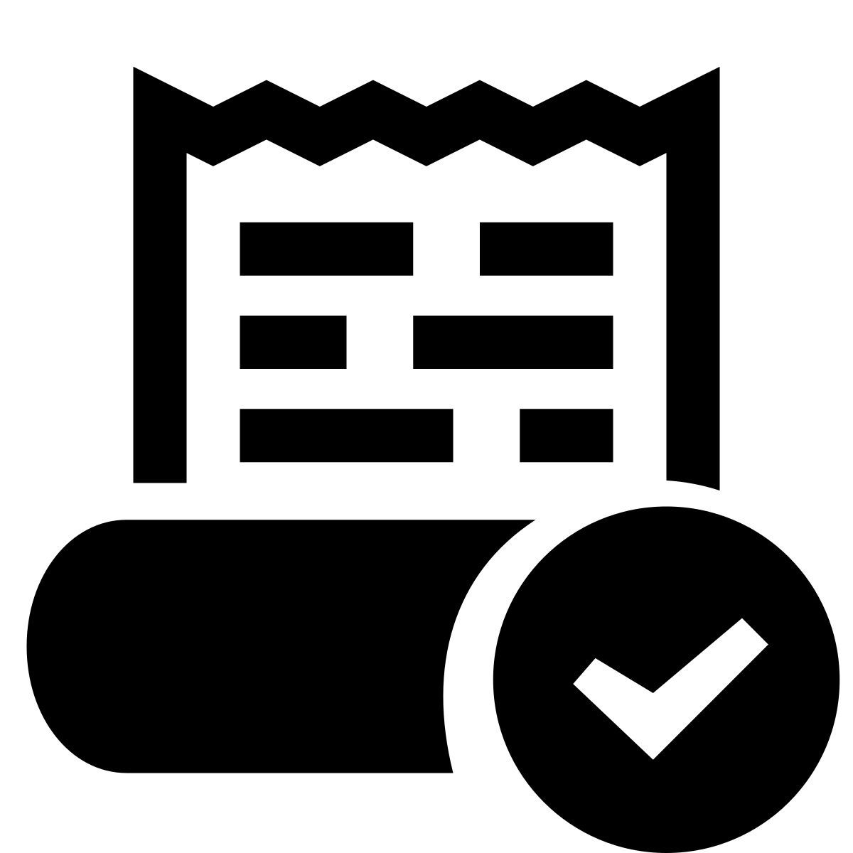 glyph neue style 收到批准 icon