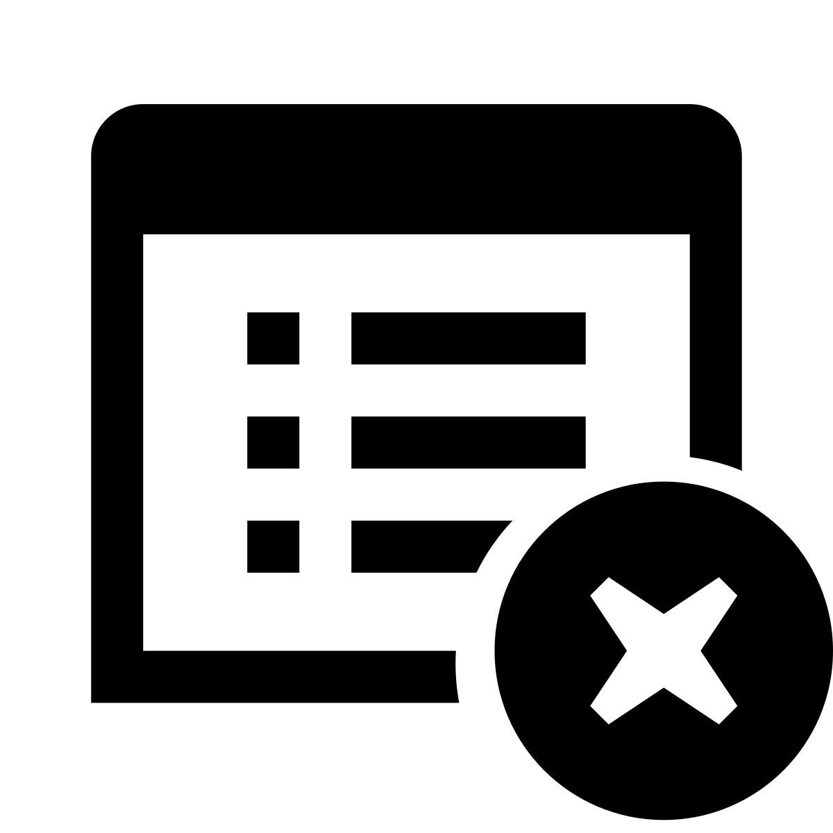 glyph neue style remove property icon