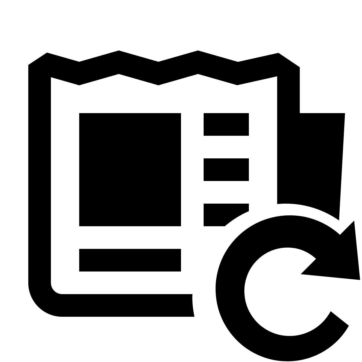 glyph neue style renovar suscripción icon